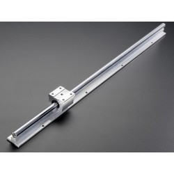 12mm Supported Slide Rail - 600mm long