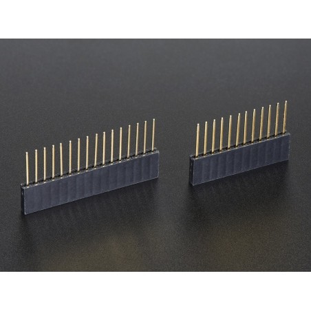 Feather Stacking Headers - 12-pin and 16-pin female headers