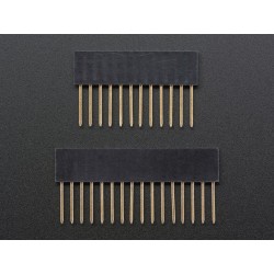 Feather Stacking Headers - 12-pin and 16-pin female headers