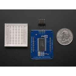 Matriz LED 8x8 (3cm) c/ interface i2c - Amarelo/Verde