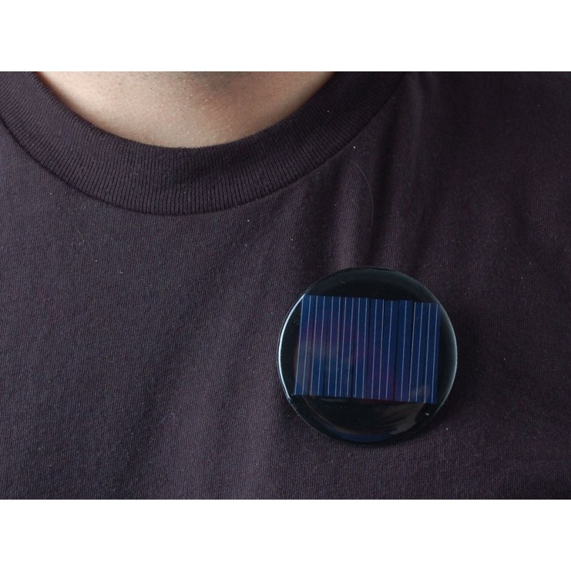 Round Solar Panel Skill Badge - 5V / 40mA	