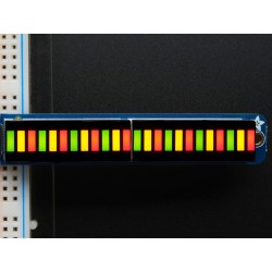 Barra 12 LEDs bi-color (Vermelho/Verde)	