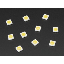 APA102 5050 Warm White LED w/ Integrated Driver Chip - 10 Pack - ~3000K	