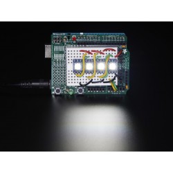 APA102 5050 Cool White LED w/ Integrated Driver Chip - 10 Pack - ~6000K	