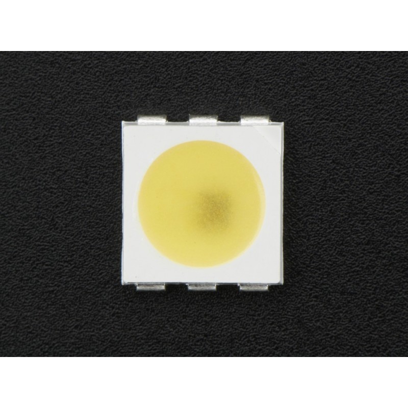 LED branco Frio (~6000K) smd 5050 APA102 c/ driver integrado - Pack de 10	