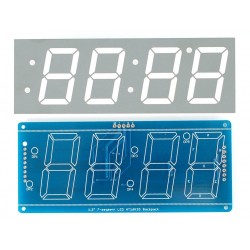 Adafruit 1.2" 4-Digit 7-Segment Display w/I2C Backpack - Red	