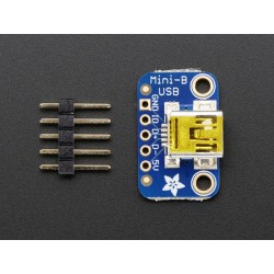 PCB adaptador USB Mini-B	