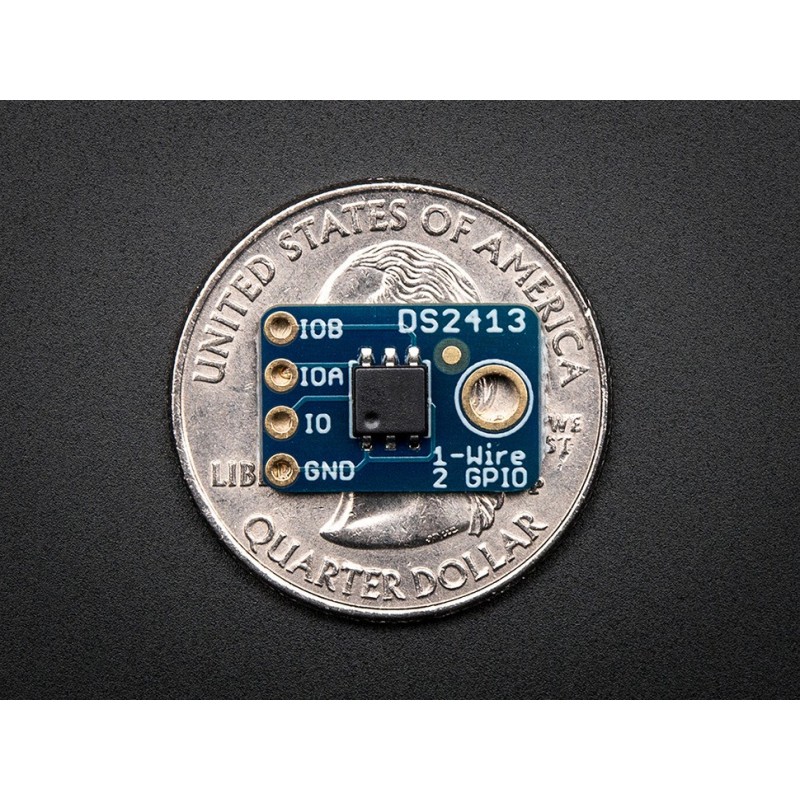 DS2413 1-Wire Two GPIO Controller Breakout	