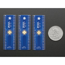 SMT Breakout PCB for 44-QFN or 44-TQFP - 3 Pack!	