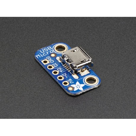 PCB adaptador USB Micro-B	