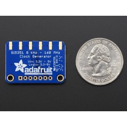 Gerador de Frequência onda quadrada - 8KHz até 160MHz - Adafruit Si5351A	