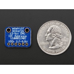 MCP4725 Breakout Board - 12-Bit DAC w/I2C Interface