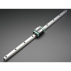 Supported Slide Rail - 15mm wide - 500mm long	