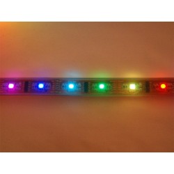 Digital RGB LED Weatherproof Strip - LPD8806 32 LED	