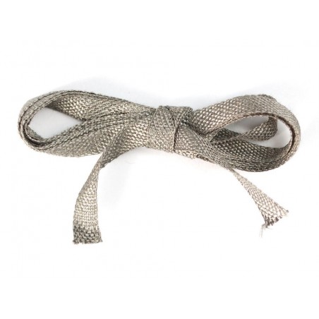 Stainless Steel Conductive Ribbon - 5mm wide 1 meter long	