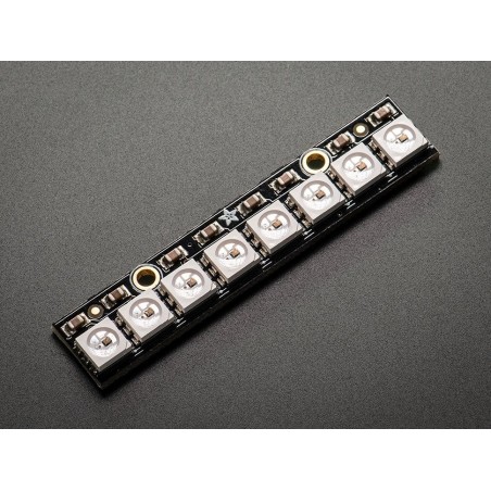 NeoPixel Stick - 8 x WS2812 5050 RGB LED with Integrated Drivers	