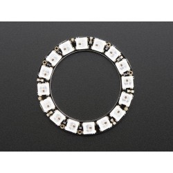 NeoPixel - Anel c/ 16 LEDs RGB WS2812 5050 c/ driver integrado	