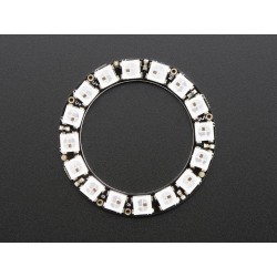 NeoPixel Ring - 16 x WS2812 5050 RGB LED with Integrated Drivers	