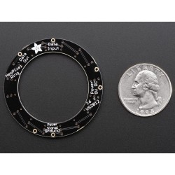 NeoPixel Ring - 16 x WS2812 5050 RGB LED with Integrated Drivers	