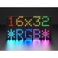 Painel Matriz de LEDs RGB 16x32pixeis - 192x96mm