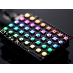 Shield NeoPixel p/ Arduino - Matriz 40 LEDs RGB	