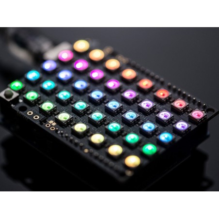 Shield NeoPixel p/ Arduino - Matriz 40 LEDs RGB	