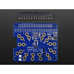 Adafruit Capacitive Touch HAT for Raspberry Pi - Mini Kit - MPR121	