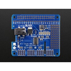 HAT Raspberry Pi p/ Servos c/ 16 canais PWM por i2c - Adafruit	