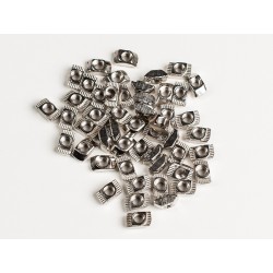 Porca M4 T-Nut para perfis 20x20 - pack de 50