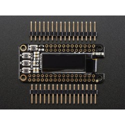 FeatherWing OLED - 128x32 OLED Add-on For All Feather Boards	