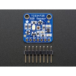 RGB Color Sensor with IR filter and White LED - TCS34725	
