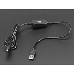 USB step-up para 12V c/ conector 2.1mm	