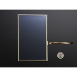 Vidro tátil para displays 7'' - 165mm x 105mm - 4 fios resistivo	