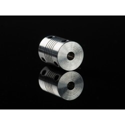 Aluminum Flex Shaft Coupler - 5mm to 5mm	