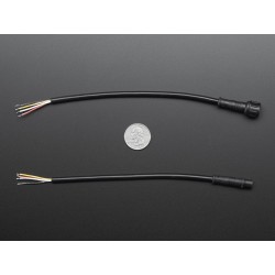 Waterproof Polarized 4-Wire Cable Set	