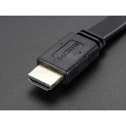 HDMI Flat Cable - 1 foot / 30cm long	