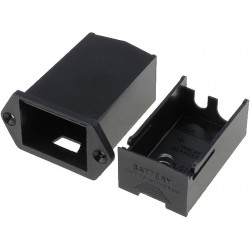 9v Battery Holder on panel	