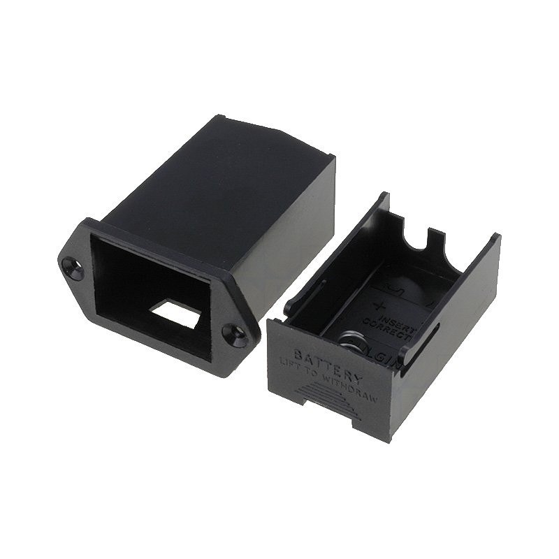 9v Battery Holder on panel	