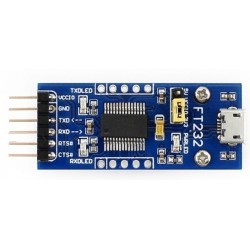 Conversor FTDI USB(micro)-UART 3V3 e 5V	
