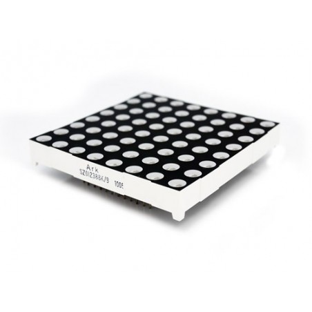 60mm square 8*8 LED Matrix - Bi-Color Red/Green