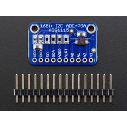 ADC 16Bits c/ 4 canais de ganho programável por i2c - ADS1115