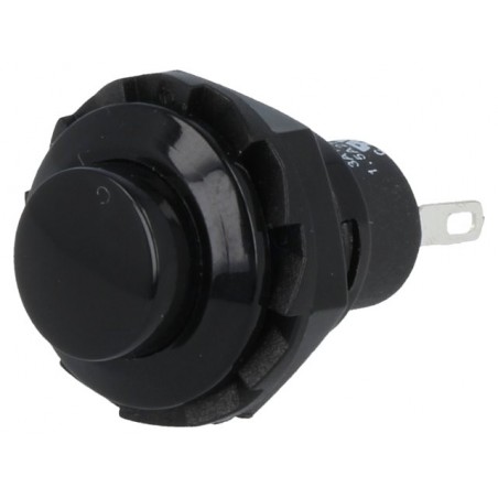 Switch push-button 1-position SPST-NO 1.5A/250VAC black 50m 937