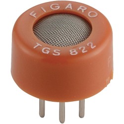 Figaro Gas Sensor Type 822 Carbon monoxide, ammonia, sulphur dioxide, alcohol, gasoline (Ø x H) 17 mm x 10 mm