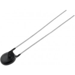 NTC thermistor, 10k, 500mW, Ø6.5mm