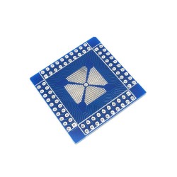 PCB adaptador para chips QFN / QFP / TQFP / LQFP 16-80 pinos