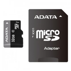 Cartão micro SDHC 32GB Adata Class 10 UHS-I com adaptado 