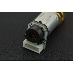  Micro Motor com encoder e caixa Redutora 298:1 - 6V 52rpm 