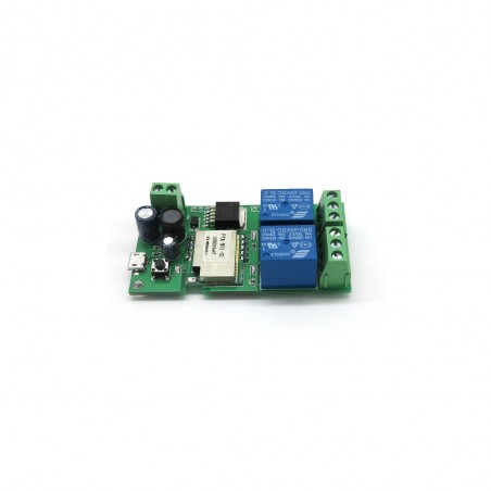 Controlo de Motor ON/OFF nos dois sentidos através de WiFi Controlo de Motor ON/OFF nos dois sentidos através de WiFi
