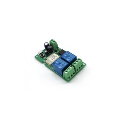 Controlo de Motor ON/OFF nos dois sentidos através de WiFi