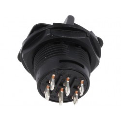 Interruptor toggle com alavanca ON-ON - Ø18mm